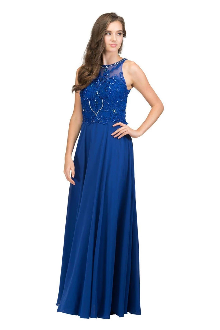 Starbox Long Sleeveless Illusion Dress With Embroidered Bodice By Star Box 6339 Prom 7 Starbox Long Sleeveless Illusion Dress With Embroidered Bodice By Star Box 6339 Prom