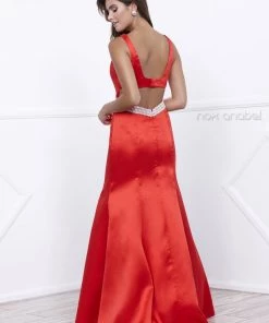 Prom Long Sleeveless Open-Back Mermaid Dress By Nox Anabel 8320