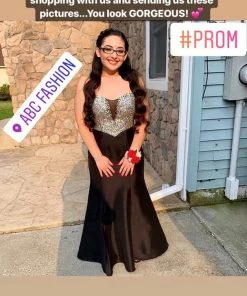 Long Strapless Beaded Mermaid Dress By Nox Anabel 8243 Prom