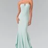 Long Strapless Dress With Beaded Accents By Elizabeth K GL2305 Prom