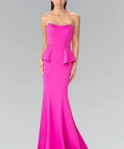 Long Strapless Mermaid Dress By Elizabeth K GL2304