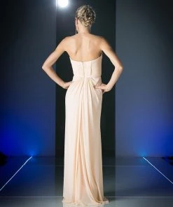 Prom Long Strapless Sweetheart Dress By Cinderella Divine 601