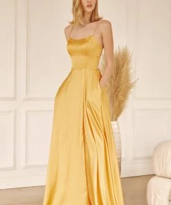 Prom Long Strappy Back Square Neck Dress By Juliet 278