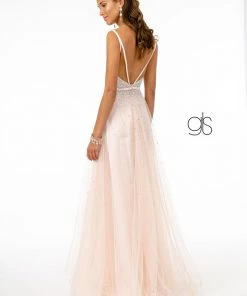 Long Sweetheart Dress With Beaded Bodice By Elizabeth K GL2892 16 Long Sweetheart Dress With Beaded Bodice By Elizabeth K GL2892