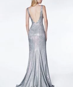 Long Sweetheart Glitter Dress By Cinderella Divine KC876 21 Long Sweetheart Glitter Dress By Cinderella Divine KC876