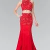 Prom Long Two-Piece Dress With Lace Embroidery By Elizabeth K GL2291