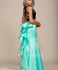 Long Two-Piece Mermaid Dress By Nox Anabel 8292