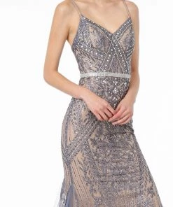 Prom Long V-Neck Mermaid Dress With Train By Elizabeth K GL2679 25 Prom Long V-Neck Mermaid Dress With Train By Elizabeth K GL2679