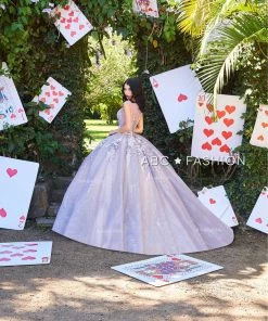 Ragazza Fashion Mauve Quinceanera Dress By Ragazza DV57-557 Quinceañera