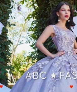 Ragazza Fashion Mauve Quinceanera Dress By Ragazza DV57-557 Quinceañera