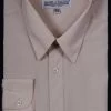 Daniel Ellissa Men's Beige Long Sleeve Dress Shirt