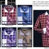 Avanti Uomo Men's Large Two Tone Checkered Dress Shirts With Tie, Hanky, Cufflinks 2 Avanti Uomo Men's Large Two Tone Checkered Dress Shirts With Tie, Hanky, Cufflinks