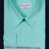 Daniel Ellissa Men's Mint Long Sleeve Dress Shirt