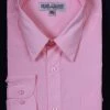 Daniel Ellissa Men's Pink Long Sleeve Dress Shirt