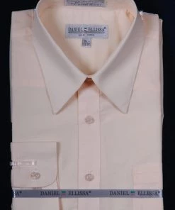 Daniel Ellissa Men's Soft Butter Long Sleeve Dress Shirt