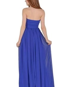 Mint Green Long Convertible Chiffon Dress By Poly USA