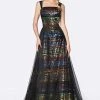 Multi-Colored Sequin Gown By Cinderella Divine CS032 2 Multi-Colored Sequin Gown By Cinderella Divine CS032