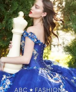 Ragazza Fashion 2 Piece Blue Quinceanera Dress By Ragazza D41-541 Quinceañera