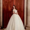 Florencia By Mary's Bridal Off Shoulder Bridal Gown By Mary's Bridal MB3110