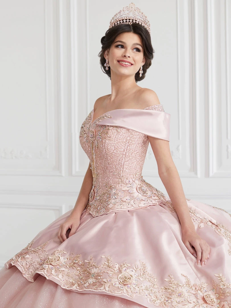 LA Glitter By House Of Wu Off Shoulder Glitter Tulle Quinceanera Dress By LA Glitter 24069 5 LA Glitter By House Of Wu Off Shoulder Glitter Tulle Quinceanera Dress By LA Glitter 24069