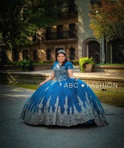 Off Shoulder Lace Quinceanera Dress By House Of Wu 26951 Quinceañera