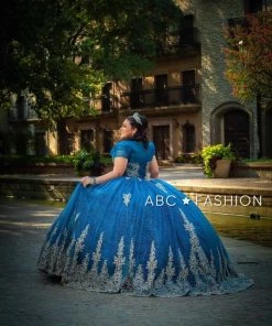 Off Shoulder Lace Quinceanera Dress By House Of Wu 26951 Quinceañera