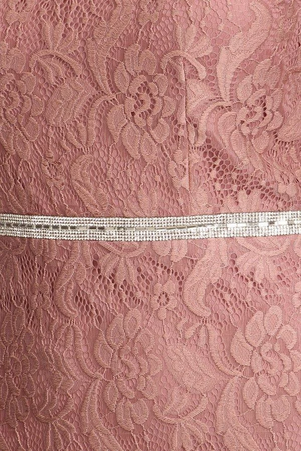 Prom Off Shoulder Long Lace Dress With Sleeves By Celavie 6343L 18 Prom Off Shoulder Long Lace Dress With Sleeves By Celavie 6343L