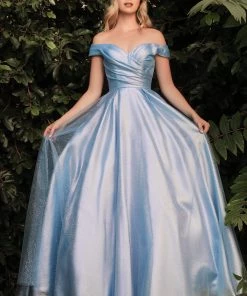 Prom Off Shoulder Organza Gown By Cinderella Divine J823 10 Prom Off Shoulder Organza Gown By Cinderella Divine J823