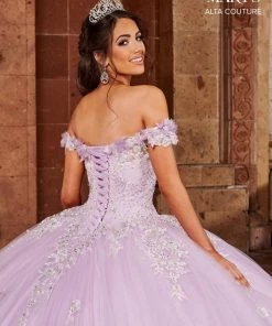 Mary's Bridal Off Shoulder Quinceanera Dress By Alta Couture MQ3068 Quinceañera