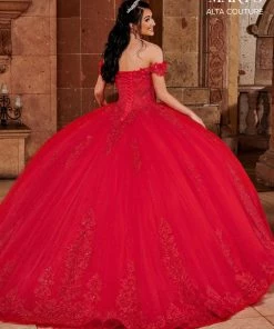 Mary's Bridal Off Shoulder Quinceanera Dress By Alta Couture MQ3068 Quinceañera