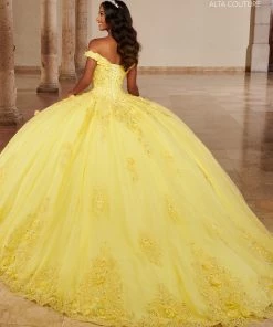 Mary's Bridal Off Shoulder Quinceanera Dress By Alta Couture MQ3080 Quinceañera