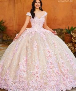 Mary's Bridal Off Shoulder Quinceanera Dress By Alta Couture MQ3087 16 Mary's Bridal Off Shoulder Quinceanera Dress By Alta Couture MQ3087