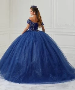 House Of Wu Fiesta Gowns Off Shoulder Quinceanera Dress By Fiesta Gowns 56421 Quinceañera