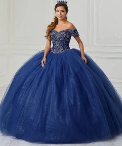 House Of Wu Fiesta Gowns Off Shoulder Quinceanera Dress By Fiesta Gowns 56421 Quinceañera