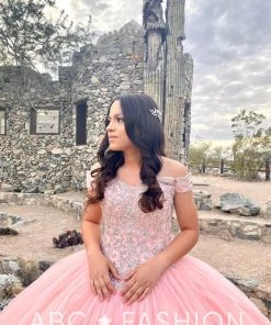 House Of Wu Fiesta Gowns Quinceañera Off Shoulder Quinceanera Dress By Fiesta Gowns 56423