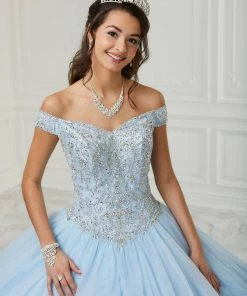 House Of Wu Fiesta Gowns Quinceañera Off Shoulder Quinceanera Dress By Fiesta Gowns 56423