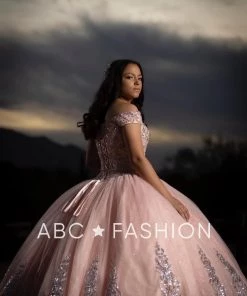 House Of Wu Fiesta Gowns Quinceañera Off Shoulder Quinceanera Dress By Fiesta Gowns 56423