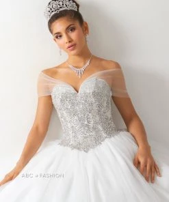 House Of Wu Fiesta Gowns Off Shoulder Quinceanera Dress By Fiesta Gowns 56431 Quinceañera
