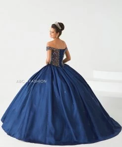 House Of Wu Fiesta Gowns Quinceañera Off Shoulder Quinceanera Dress By Fiesta Gowns 56438
