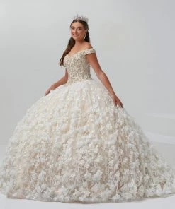 Off Shoulder Quinceanera Dress By House Of Wu 26990