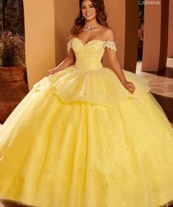 Off Shoulder Quinceanera Dress By Mary's Bridal MQ1104