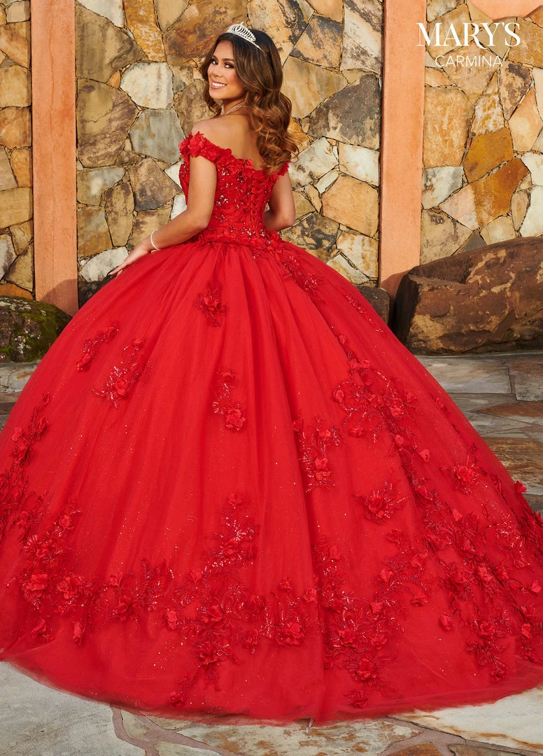 Off Shoulder Quinceanera Dress By Mary's Bridal MQ1108 Quinceañera 4 Off Shoulder Quinceanera Dress By Mary's Bridal MQ1108 Quinceañera