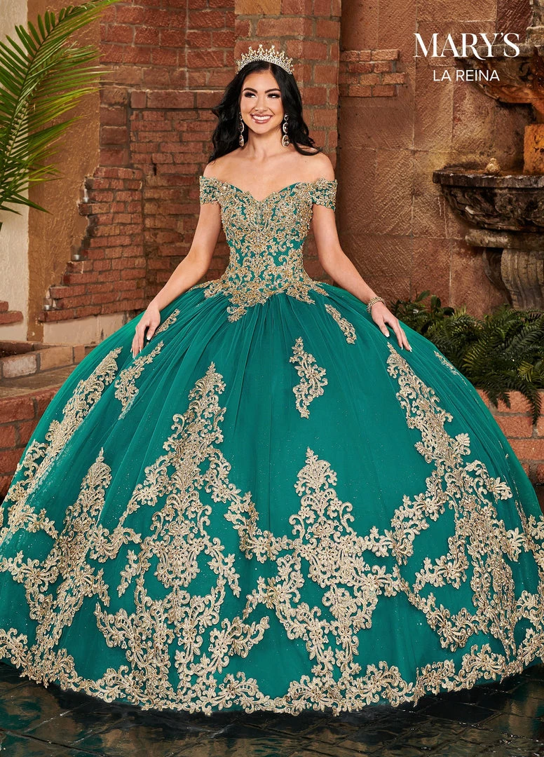 Off Shoulder Quinceanera Dress By Mary's Bridal MQ2129 Quinceañera 3 Off Shoulder Quinceanera Dress By Mary's Bridal MQ2129 Quinceañera