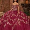 Quinceañera Off Shoulder Quinceanera Dress By Mary's Bridal MQ2133