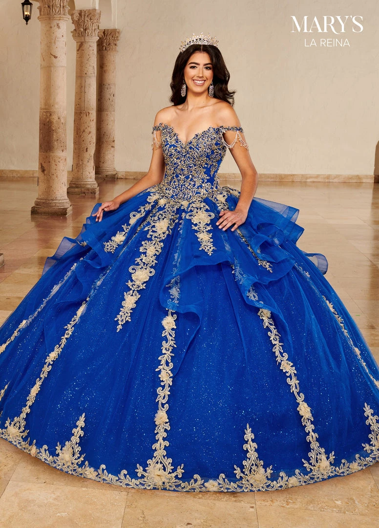 Off Shoulder Quinceanera Dress By Mary's Bridal MQ2143 5 Off Shoulder Quinceanera Dress By Mary's Bridal MQ2143