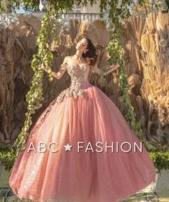 Ragazza Fashion Off Shoulder Quinceanera Dress By Ragazza DV86-586 QuinceaƱera