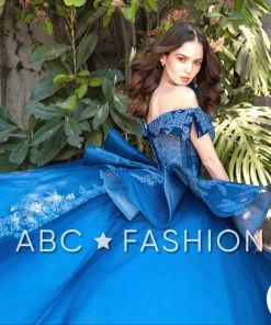 Ragazza Fashion Off Shoulder Quinceanera Dress By Ragazza DV90-590 Quinceañera