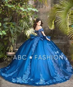 Ragazza Fashion Off Shoulder Quinceanera Dress By Ragazza DV90-590 Quinceañera