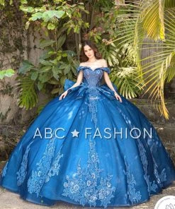 Ragazza Fashion Off Shoulder Quinceanera Dress By Ragazza DV90-590 QuinceaƱera