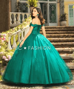 Forever Quince By Ragazza Fashion Off Shoulder Quinceanera Dress By Ragazza FQ842